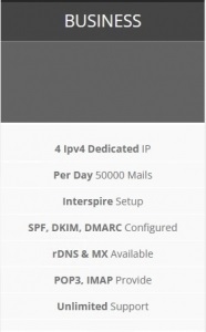SMTP Server 50000 per day for 1 month