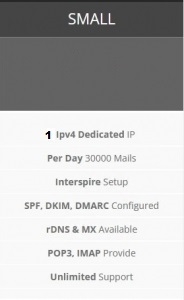 SMTP Server 10000 per day for 1 month
